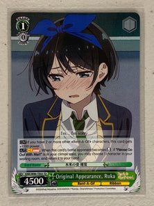 Original Appearance, Ruka - KNK/W86-TE03 TD - Weiss Schwarz Rent-A-Girlfriend
