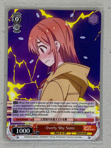 Overly Shy Sumi - KNK/W86-E065 C - Weiss Schwarz Rent-A-Girlfriend