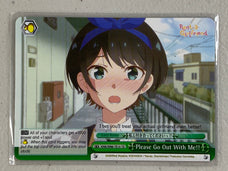 Please Go Out With Me!! - KNK/W86-TE10 TD - Weiss Schwarz Rent-A-Girlfriend