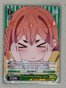 Practicing Smiling, Sumi - KNK/W86-E030 U - Weiss Schwarz Rent-A-Girlfriend