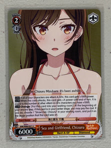 Sea and Girlfriend, Chizuru - KNK/W86-E071 C - Weiss Schwarz Rent-A-Girlfriend