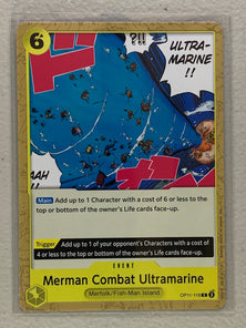 Merman Combat Ultramarine - OP11-116 C - One Piece A Fist of Divine Speed OP-11