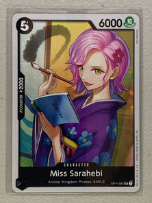 Miss Sarahebi - OP11-087 UC - One Piece A Fist of Divine Speed OP-11