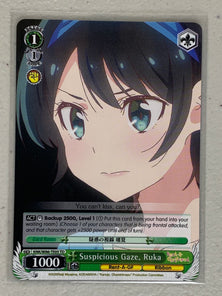 Suspicious Gaze, Ruka - KNK/W86-TE05 TD - Weiss Schwarz Rent-A-Girlfriend