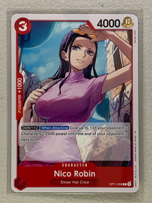 Nico Robin - OP11-009 C - One Piece A Fist of Divine Speed OP-11