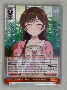 Um... Do You Mind? - KNK/W86-E072 U - Weiss Schwarz Rent-A-Girlfriend