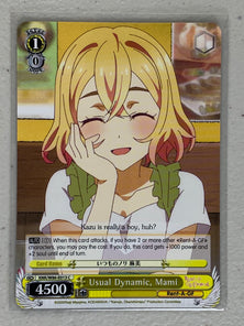 Usual Dynamic, Mami - KNK/W86-E013 C - Weiss Schwarz Rent-A-Girlfriend