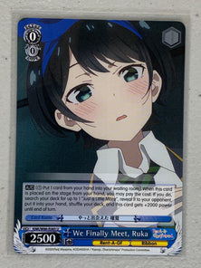 We Finally Meet, Ruka - KNK/W86-E085 U - Weiss Schwarz Rent-A-Girlfriend