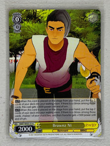 Brawnz Ni - RWBY/WX03-014 C - Weiss Schwarz RWBY