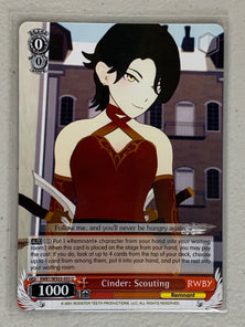 Cinder: Scouting - RWBY/WX03-055 U - Weiss Schwarz RWBY