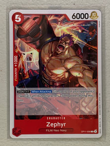 Zephyr - OP11-006 C - One Piece A Fist of Divine Speed OP-11