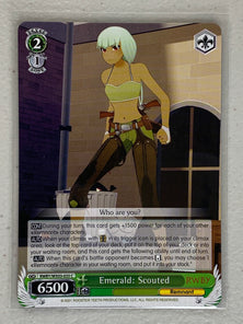 Emerald: Scouted - RWBY/WX03-035 C - Weiss Schwarz RWBY