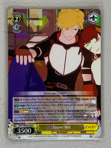 Jaune Arc - RWBY/WX03-004 R - Weiss Schwarz RWBY