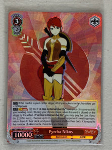 Pyrrha Nikos - RWBY/WX03-053S SR - Weiss Schwarz RWBY