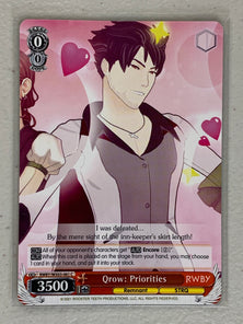 Qrow: Priorities - RWBY/WX03-061 C - Weiss Schwarz RWBY