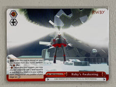 Ruby's Awakening - RWBY/WX03-072 CR - Weiss Schwarz RWBY