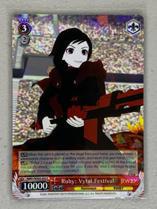 Ruby: Vytal Festival - RWBY/WX03-054 R - Weiss Schwarz RWBY