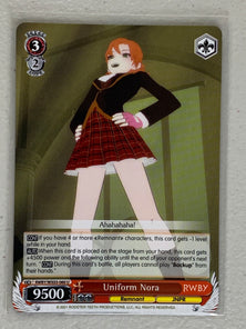 Uniform Nora - RWBY/WX03-060 U - Weiss Schwarz RWBY