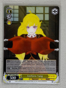 Uniform Yang - RWBY/WX03-009 U - Weiss Schwarz RWBY