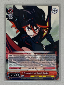 Connected by Blood, Ryuko - KLK/S27-TE05 TD - Weiss Schwarz Kill la Kill