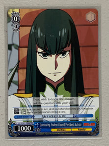 Dominating Student Council President, Satsuki - KLK/S27-TE20 TD - Weiss Schwarz Kill la Kill