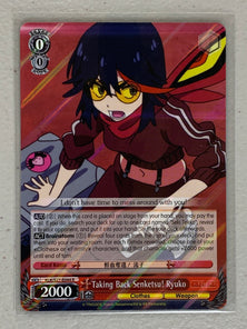 Taking Back Senketsu! Ryuko - KLK/S27-E044 R - Weiss Schwarz Kill la Kill