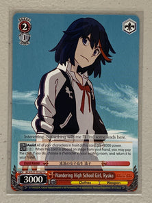 Wandering High School Girl, Ryuko - KLK/S27-TE16 TD - Weiss Schwarz Kill la Kill