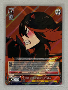 War Decleration! Ryuko - KLK/S27-E048 R - Weiss Schwarz Kill la Kill