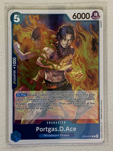 Portgas.D.Ace - OP08- 052 R - One Piece Card Game Two Legends OP-08