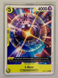 S-Bear - OP08- 113 C - One Piece Card Game Two Legends OP-08