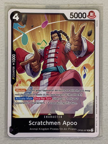 Scratchmen Apoo - OP08- 087 UC - One Piece Card Game Two Legends OP-08