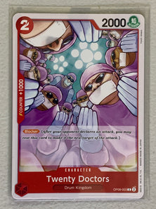 Twenty Doctors - OP08- 003 C - One Piece Card Game Two Legends OP-08