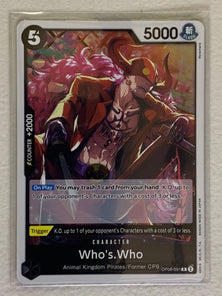 Who's.Who - OP08- 038 R - One Piece Card Game Two Legends OP-08