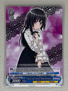 "I Don't Like Crowds" Rinko Shirokane - BD/W54-TE04 TD - Weiss Schwarz BanG Dream! Girls Band Party