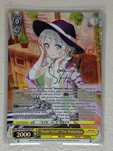 "Model Mode" Eve Wakamiya - BD/W54-E002SPb SP - Weiss Schwarz BanG Dream! Girls Band Party