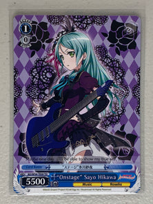 "Onstage" Sayo Hinkawa - BD/W54-TE09 TD - Weiss Schwarz BanG Dream! Girls Band Party