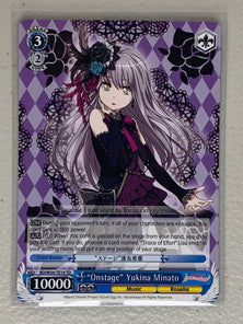 "Onstage" Yukina Minato - BD/W54-TE14 TD - Weiss Schwarz BanG Dream! Girls Band Party