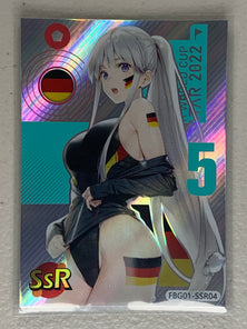 Team Germany Supporter - FBG01-SSR04 - Football Girl FBG01