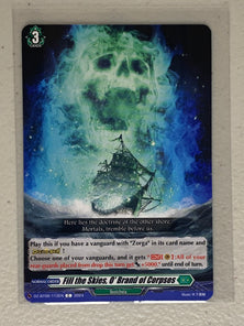 Fill the Skies, O' Brand of Corpses DZ-BT02/112 EN - Cardfight Vanguard Illusionless Strife