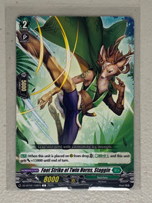 Foot Strike of Twin Horns, Staggin DZ-BT02/108 EN - Cardfight Vanguard Illusionless Strife