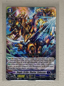 Single Strike Shatter Colossus DZ-BT02/047EN - Cardfight Vanguard Illusionless Strife