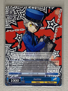 Justine - P5/S45-E083 U - Weiss Schwarz Persona 5