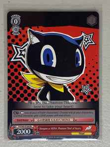 Morgana as MONA: Phantom Thief of Hearts - P5/S45-E104 PR - Weiss Schwarz Persona 5