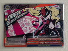 omg!! We are SO awesome - P5/S45-E072R RRR - Weiss Schwarz Persona 5