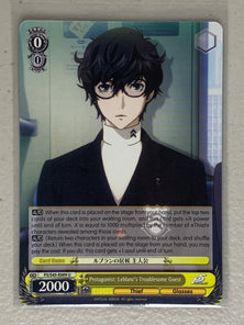 Protagonist: Leblane's Troublesome Guest - P5/S45-E009 U - Weiss Schwarz Persona 5