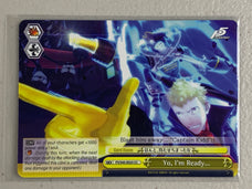 Yo, I'm Ready... - P5/S45-E025 CC - Weiss Schwarz Persona 5