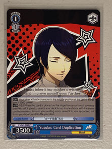 Yusuke: Card Duplication - P5/S45-E093 C - Weiss Schwarz Persona 5