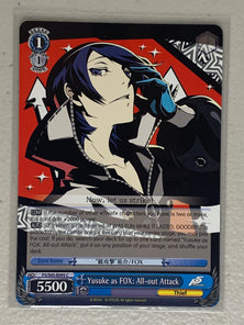 Yusuke as FOX: All-out Attack - P5/S45-E095 C - Weiss Schwarz Persona 5
