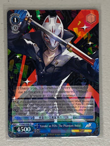 Yusuke as FOX: The Phantom Artist - P5/S45-E080 R - Weiss Schwarz Persona 5