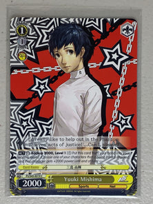 Yuuki Mishima - P5/S45-E019 C - Weiss Schwarz Persona 5